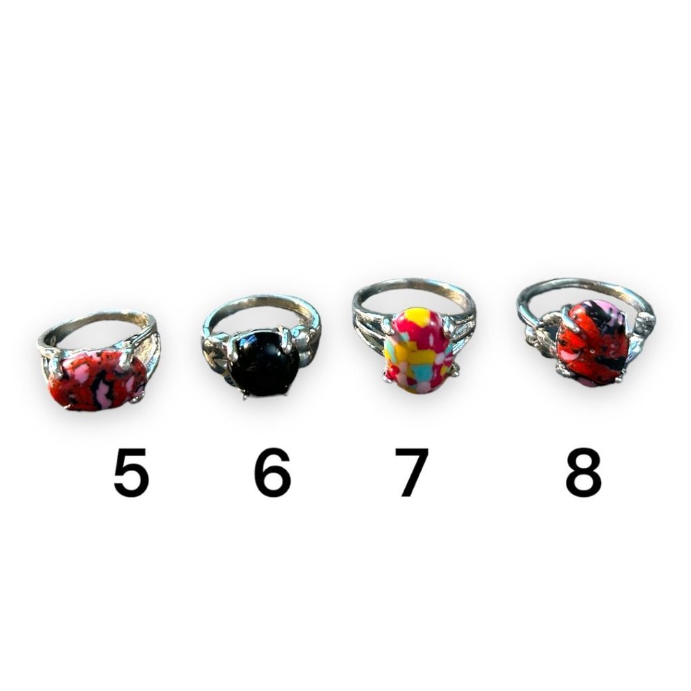 Colorful Bohemian Rings - Picture 2 of 4